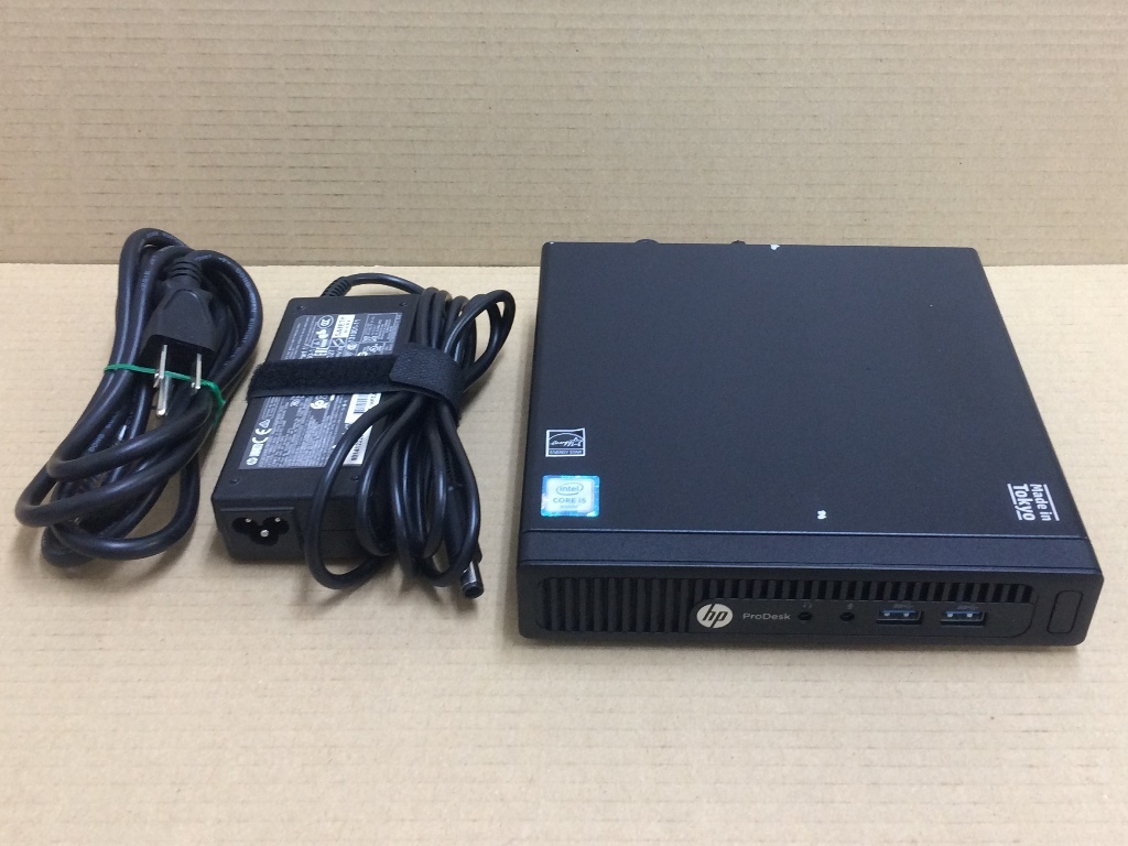 ★即決★ HP ProDesk 400 G2 DM｜Windows 11/Core i5 6500T/8GB/500GB HDD/DVDの画像1