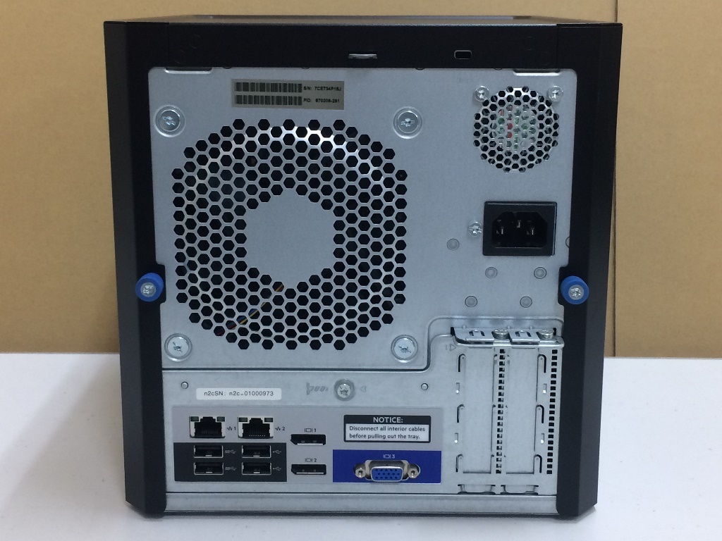 ★即決★ HP ProLiant MicroServer Gen10 | Opteron X3216/8GB/BIOS OKの画像3