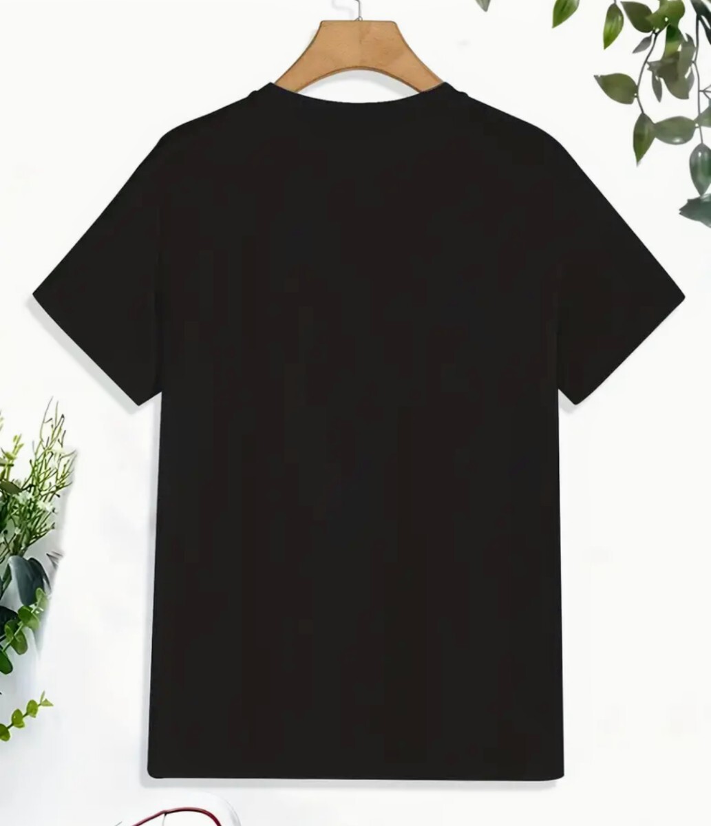 新品!今なら送料無料!カナダCANADAブラック Tシャツ 半袖 ロック ロゴ Black Tee　高級感あります男女兼用サイズM L XLからお選びください_画像2