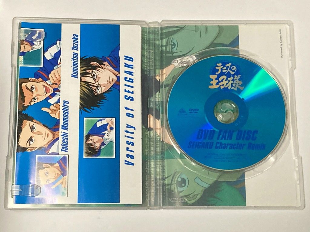 DVD テニスの王子様 ファンディスク SEIGAKU キャラクターリミックス