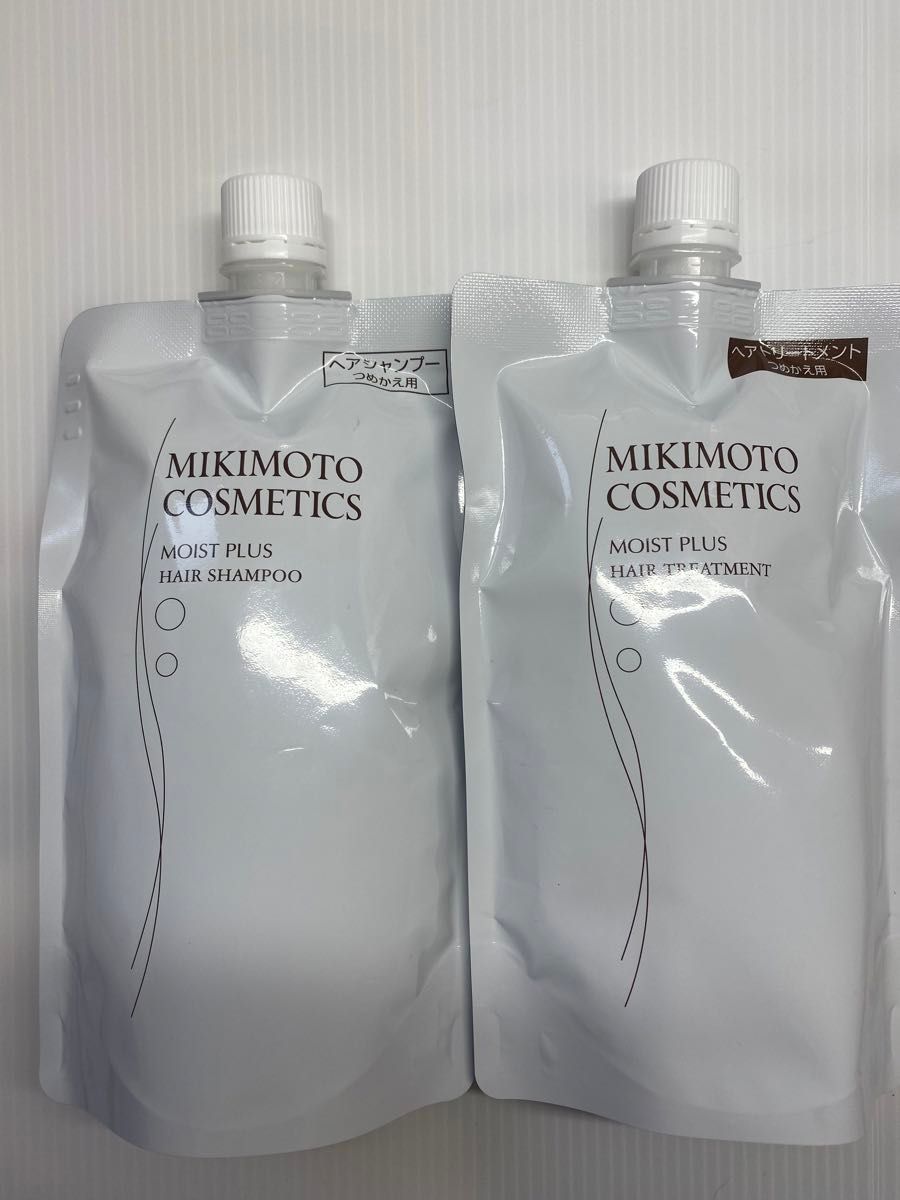 MIKIMOTO 新入荷ヘアシャンプー2、トリートメントつめかえ用