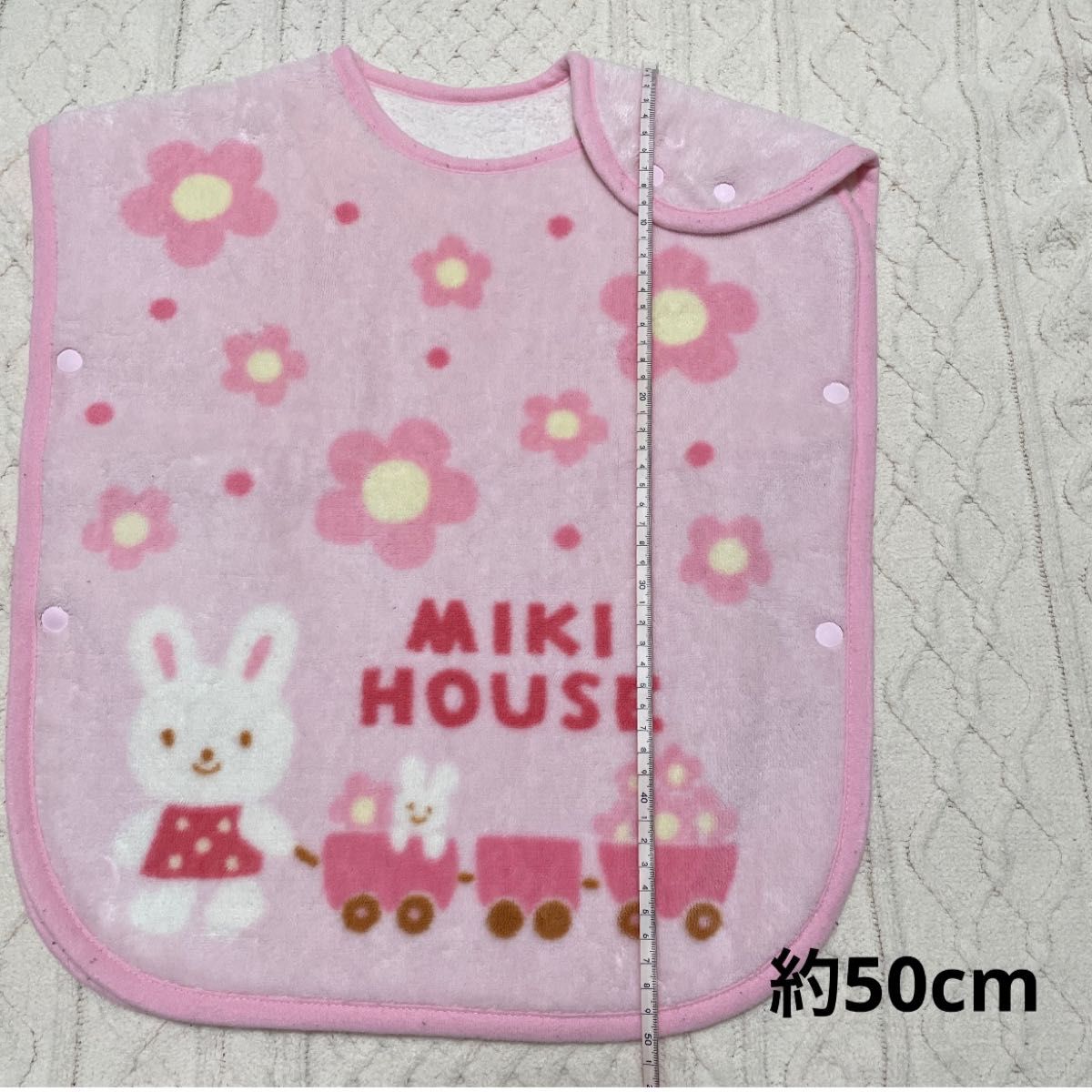 miki house  スリーパー　毛布　ピンク