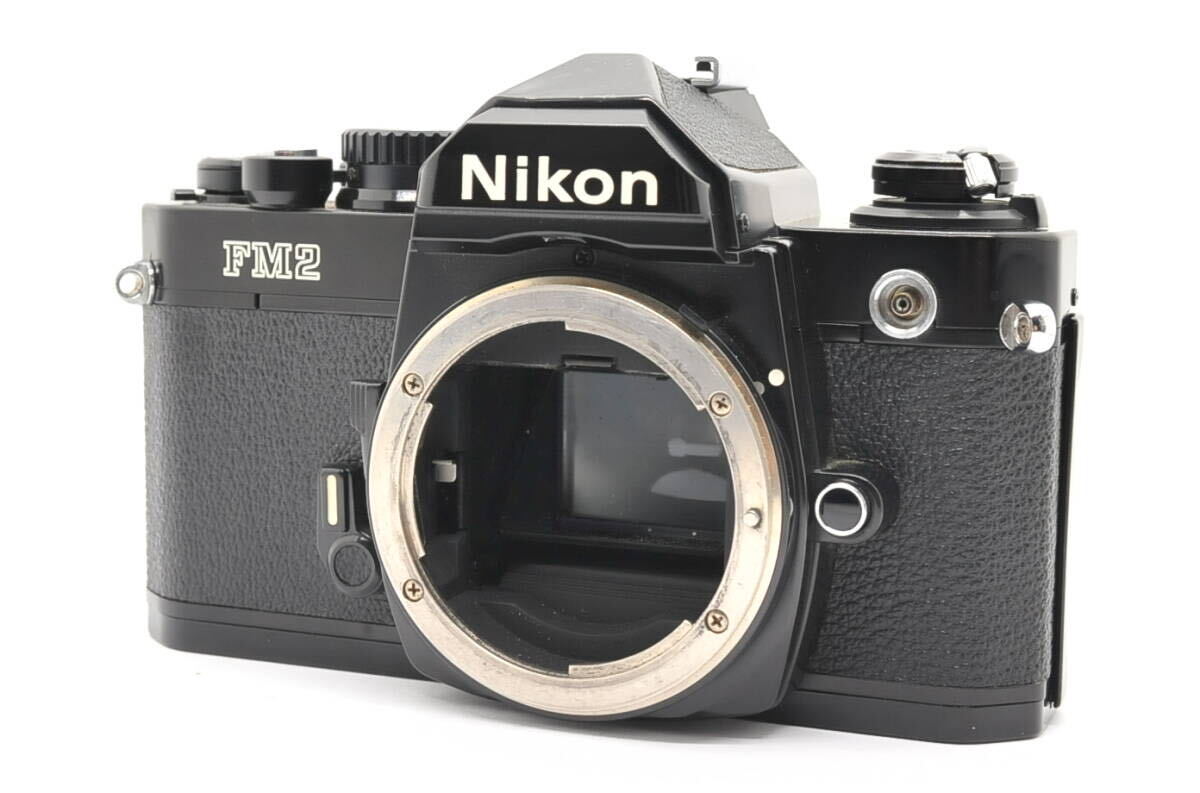 Nikon ニコン New FM2 Black 35mm SLR Film Camera ブラック フィルム カメラ 黒 TN224165_画像1