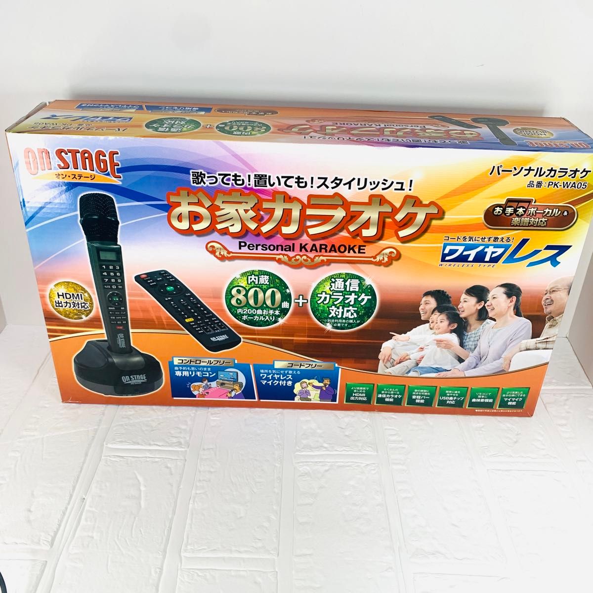 オンステージ お家カラオケ パーソナルカラオケ ワイヤレス PK オンステージ お家カラオケ パーソナルカラオケ ワイヤレス PK