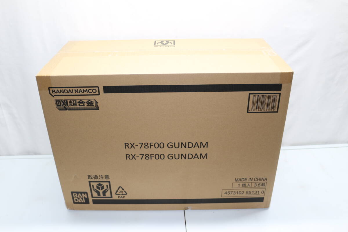 29-100 [未開封][箱イタミ]DX超合金 GUNDAM FACTORY YOKOHAMA RX-78F00 GUNDAM 機動戦士ガンダム [160]_便宜上、裏面