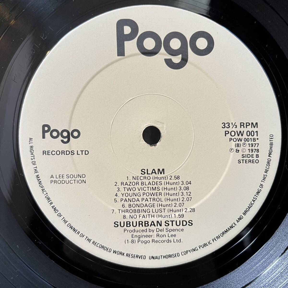 SUBURBAN STUDS (サバーバン・スタッズ) - Slam パンク天国 kbd オリジナル盤 punk 初期パンク power pop mods LP_画像5