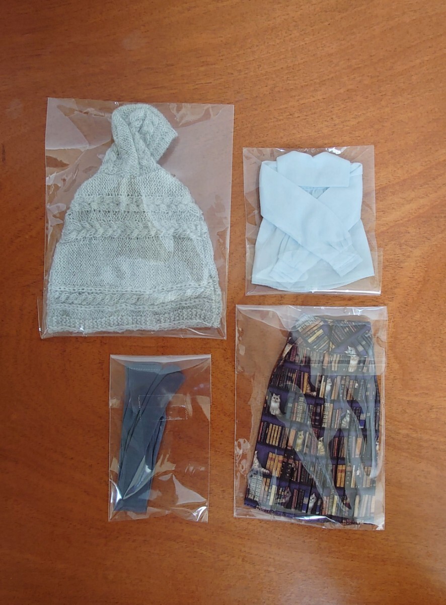 momoko CCS 23aw アウトフィット ニットケープ ブラウス オリジナル本棚スカート 服 洋服 モモコ STOC アウトフィットのみ 送料無料の画像7