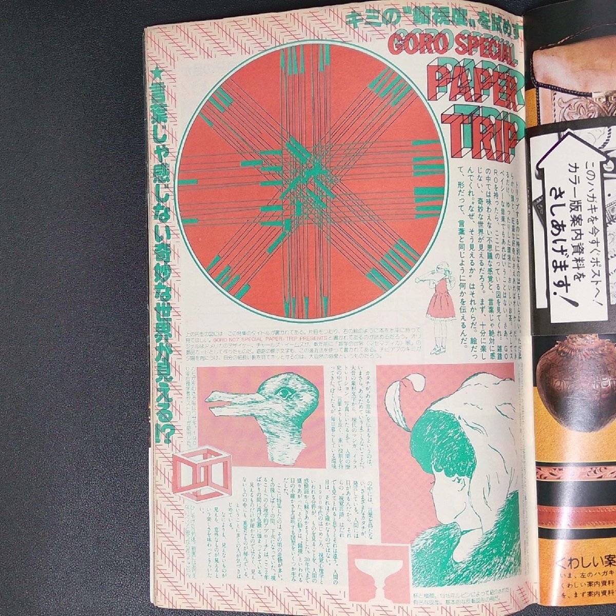 GORO ゴロー 小学館 1977年 昭和52年4月14日発行 小池一夫 平野仁 ジュージ秋山 バロン吉元 太田指美 ステファニー 木之内みどり 桜田淳子_画像7