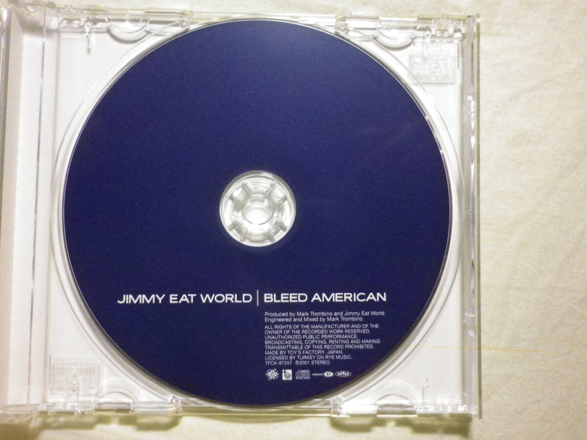 『Jimmy Eat World アルバム4枚セット』(国内盤帯付中心,Jimmy Eat World,Bleed American,Chase This Light,Static Prevails)_画像6