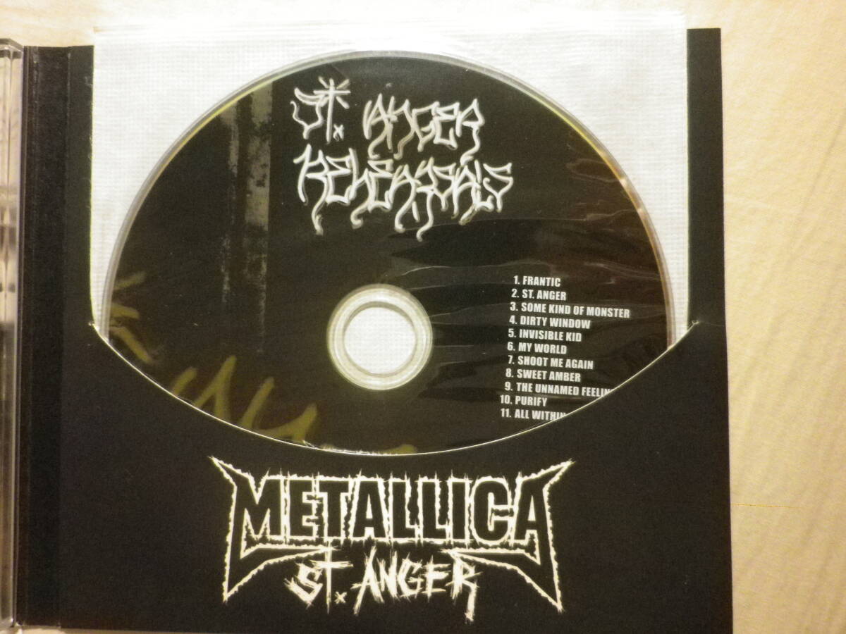『Metallica/St. Anger(2003)』(DVD付2枚組,2003年発売,SICP-373/4,国内盤帯付,歌詞対訳付,Frantic,The Unnamed Feeling)_画像4