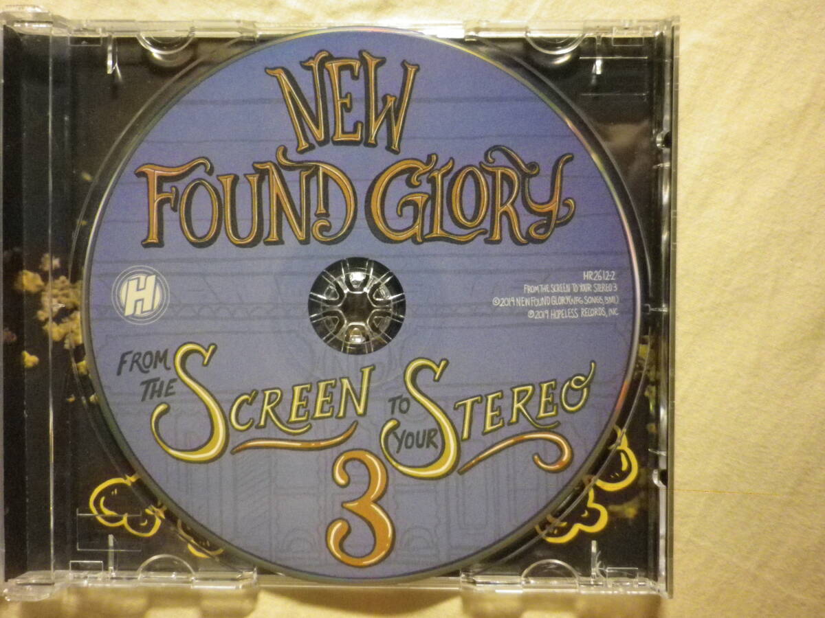 『A New Found Glory/From The Screen To Your Stereo 3(2019)』(2019年発売,EKRM-1394,国内盤帯付,7track,カバー・アルバム)_画像3