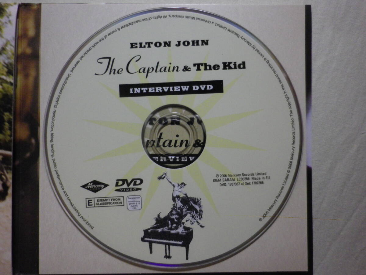 DVD付限定盤 『Elton John/The Captain ＆ The Kid(2006)』(Mercury Records 1707366,EU盤,歌詞付,紙ジャケ,The Bridge)_画像4