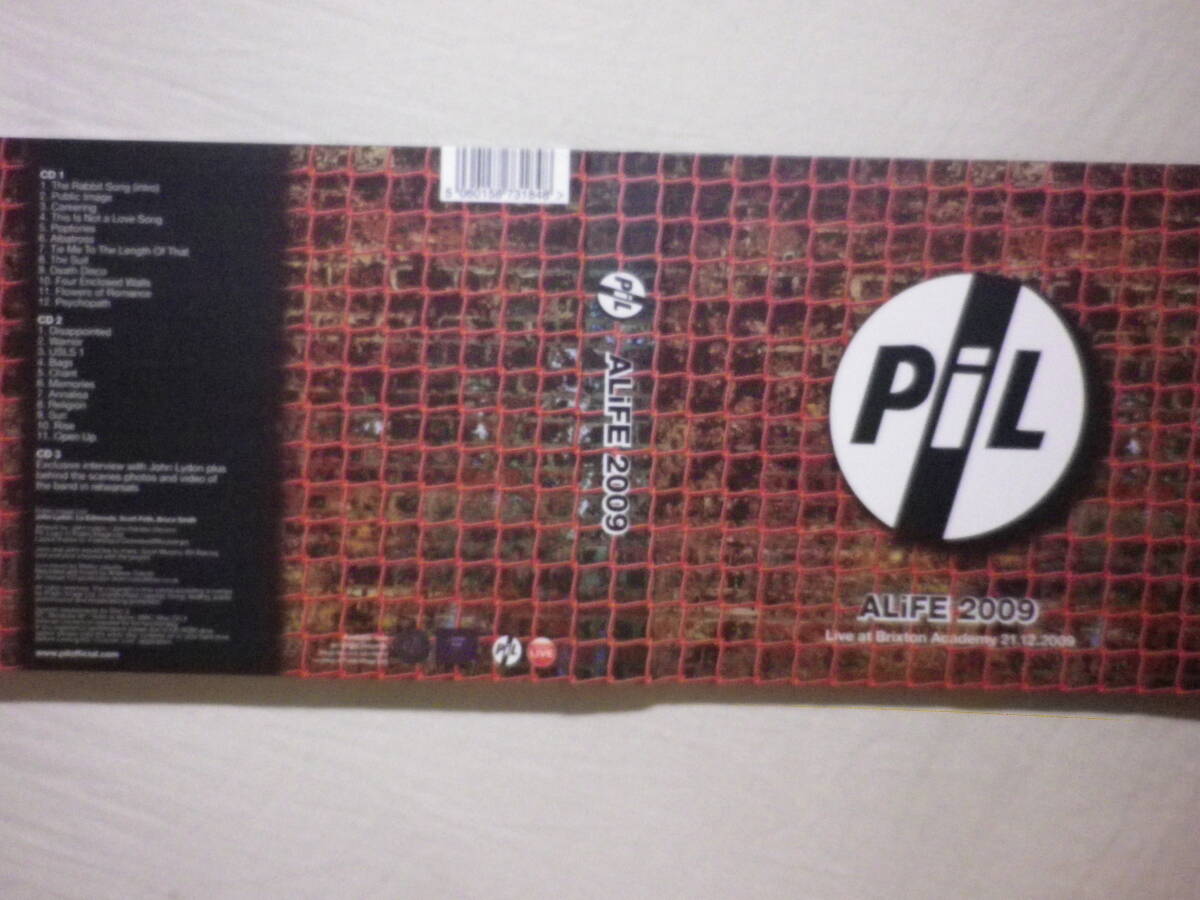 『Public Image Limited/ALiFE 2009(2009)』(CONCERT LIVE 5 060158 731848,輸入盤,3CD,Digipak,John Lydon,Sex Pistols)_画像7