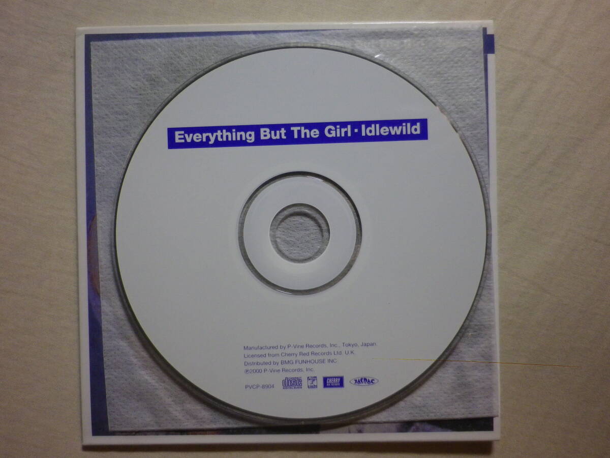 紙ジャケ仕様 『Everything But The Girl/Idlewild(1988)』(リマスター盤,2000年発売,PVCP-8904,国内盤帯付,歌詞対訳付,ネオアコ,UK)の画像3