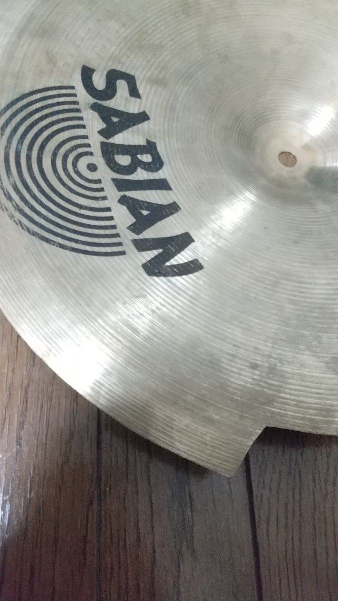 SABIAN AA チャイナ加工 約16インチ(元18インチ)セイビアン 割れ止め  外周切断 レギュラーフィニッシュ 値下げ