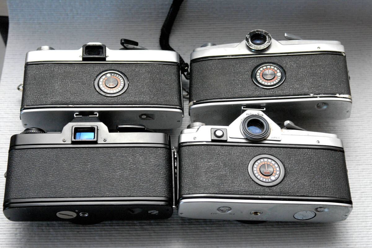 MINOLTA ミノルタ製 昔の高級カメラ 4台まとめて 希少品 ジャンク _画像3