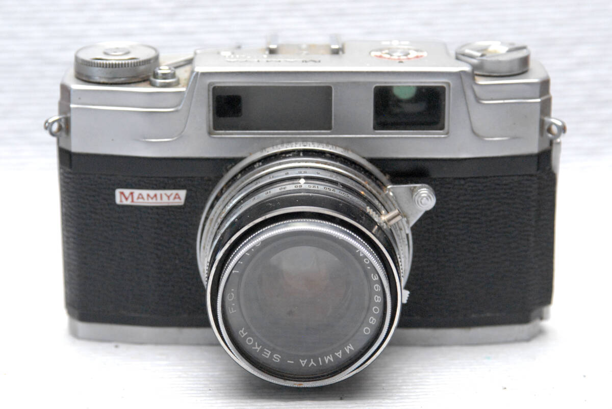 MAMIYA マミヤ製 昔の高級レンジファインダーカメラ 希少品_画像2