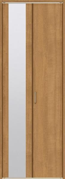 室内建具 ＬＩＸＩＬ クローゼット折れ戸 W824×H2023 （0820） LAA ミラー付き 　２枚建　「ラシッサS　Crea」
