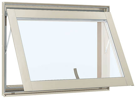 アルミサッシ YKK 装飾窓 フレミング 横滑り出し窓 W730×H570 （06905） 複層