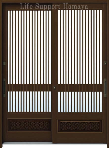 アルミサッシ YKK 玄関引戸 れん樹 A04A 内付 ランマ通し 複層