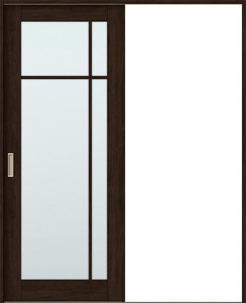 室内建具 ＬＩＸＩＬ 片引戸 W1824×H2023 （1820） LGK　格子付 「ラシッサS　Crea」