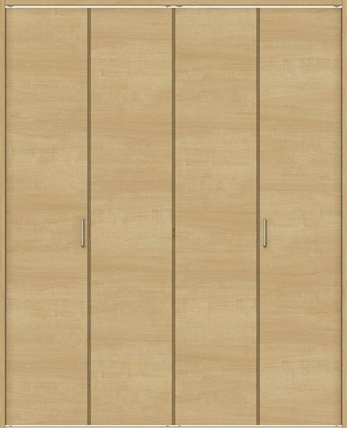 室内建具 ＬＩＸＩＬ クローゼット折れ戸 W1708×H2023 （1720） LAB　４枚建　「ラシッサS　Crea」