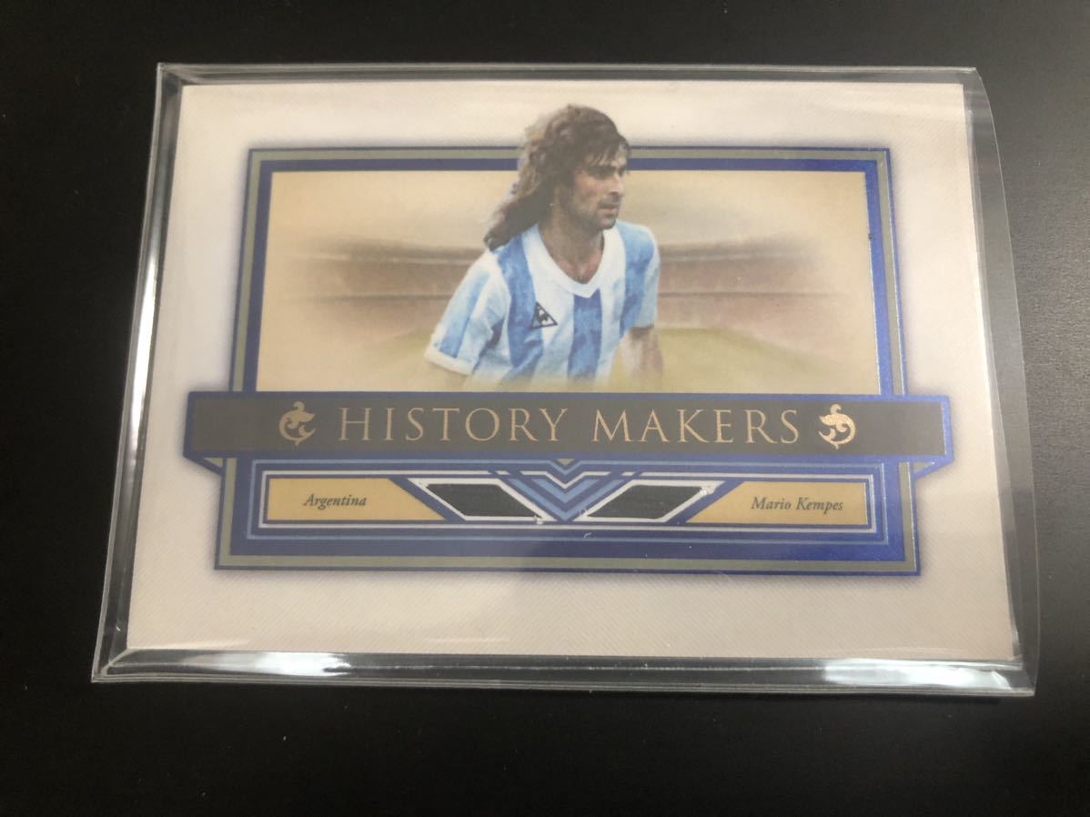 HM13 09/09 マリオケンペス futera unique soccer HISTORY MAKERS MARIO KEMPES アルゼンチン代表_画像1