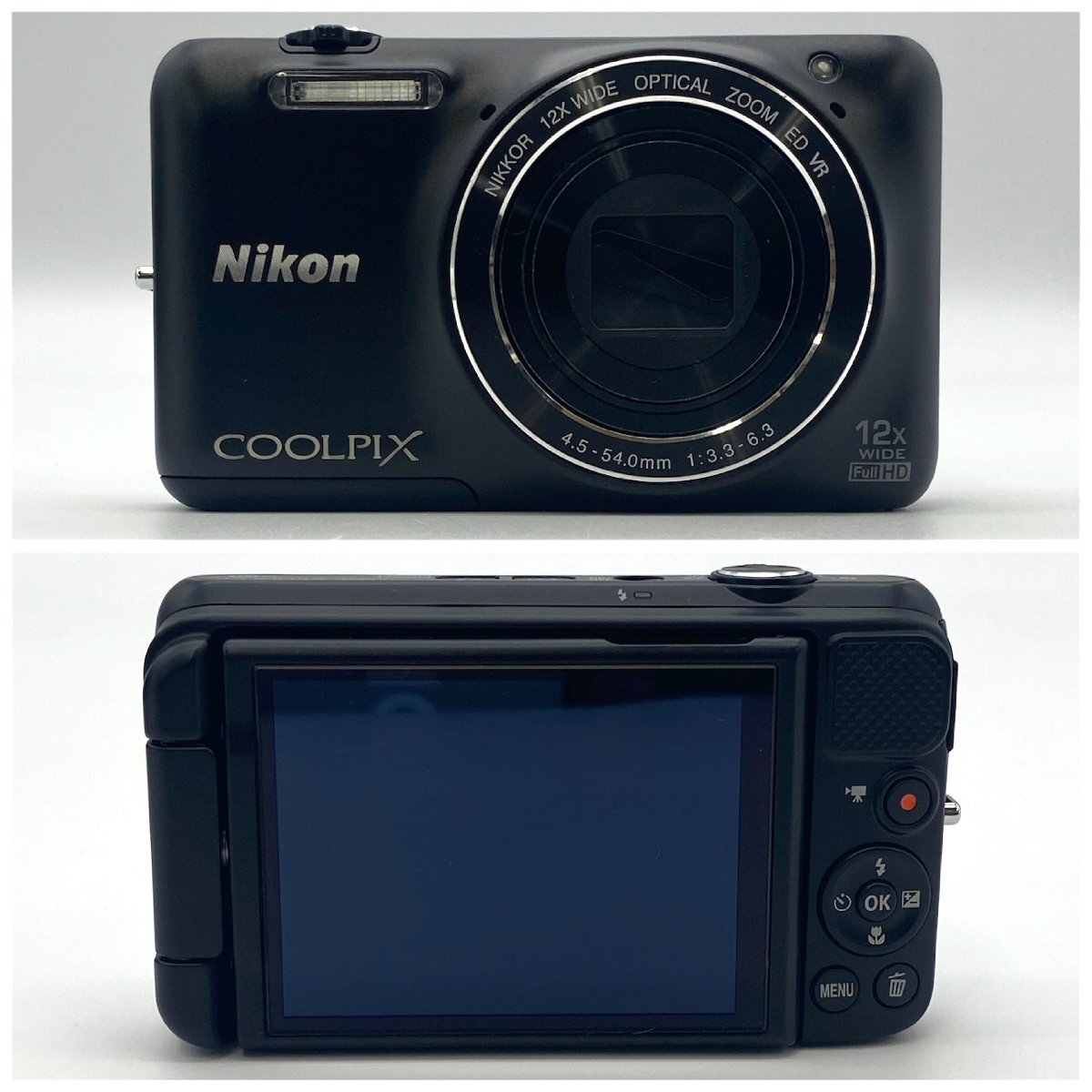 1円～/良品/Nikon/ニコン/COOLPIX/クールピクス/S6600/箱・付属品付/デジタルカメラ/デジカメ/シャッターOK/通電確認済/ジャンク/HM082_画像2