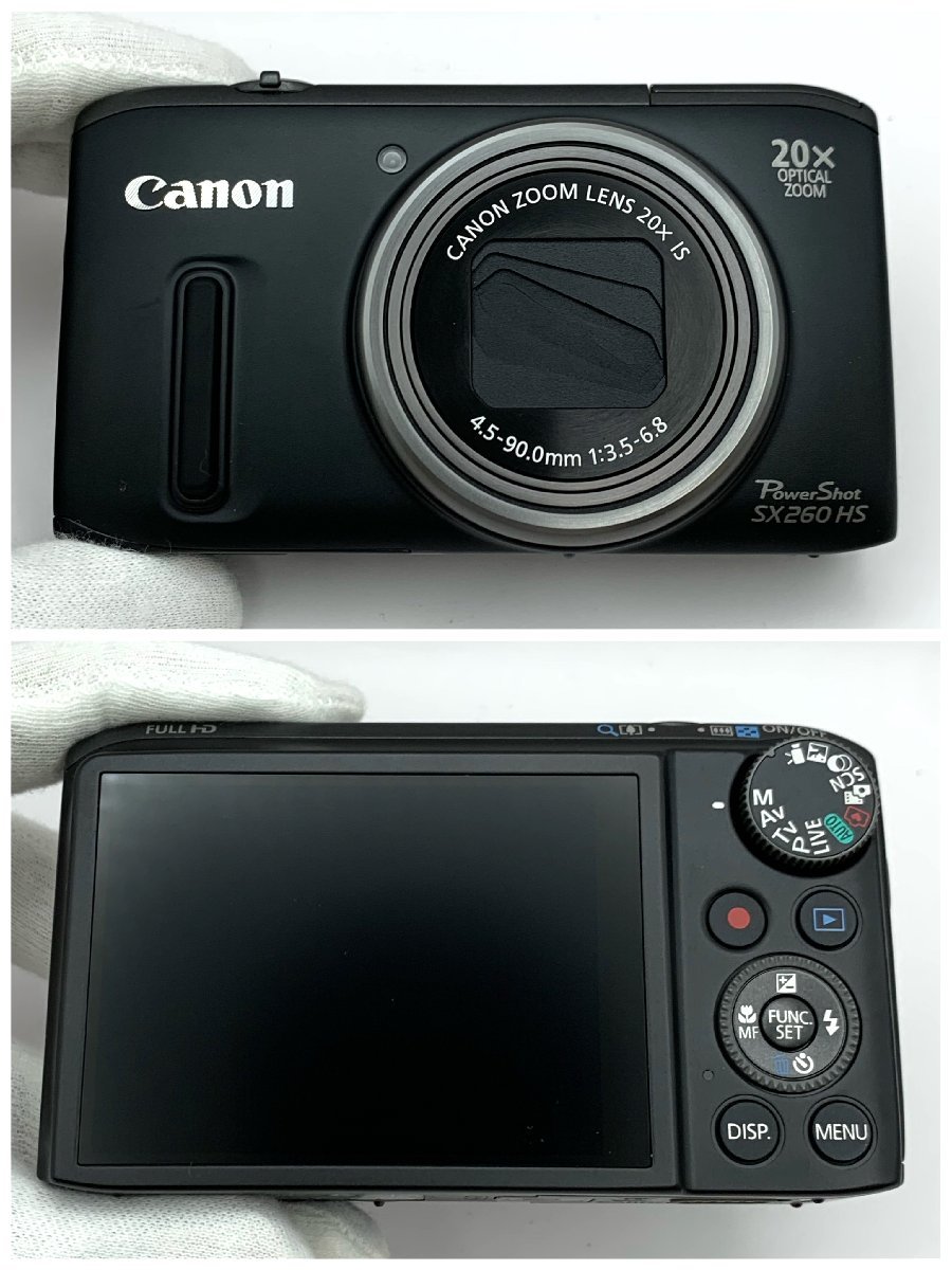 1円～/Canon/キャノン/Powershot/SX260/HS/PC1742/ケース付/デジタルカメラ/デジカメ/シャッターOK/通電確認済/ジャンク/I033_画像2