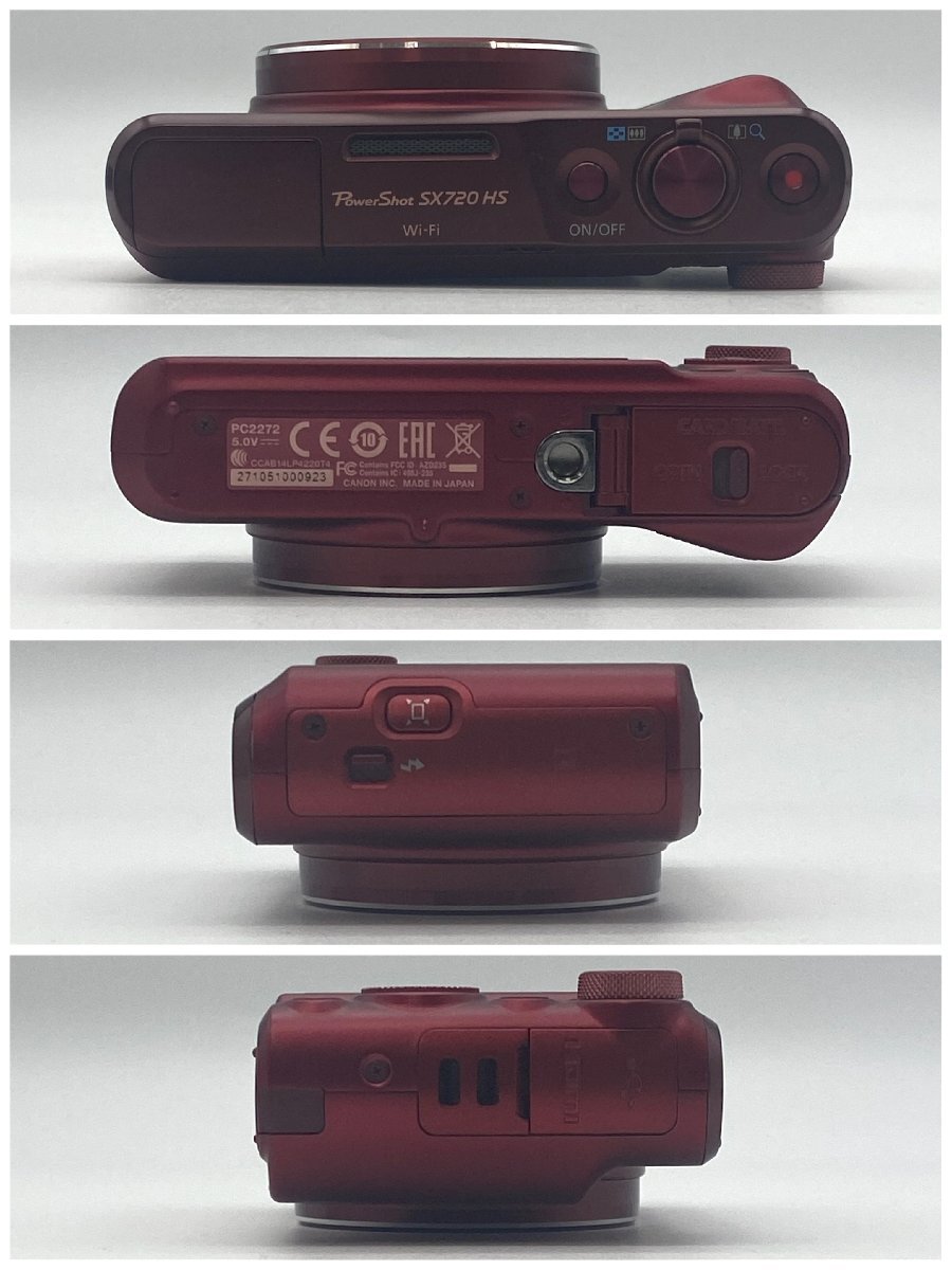 1円～/Canon/キャノン/Powershot/SX720/HS/PC2272/付属品付/デジタルカメラ/デジカメ/シャッターOK/通電確認済/ジャンク/HM103_画像3