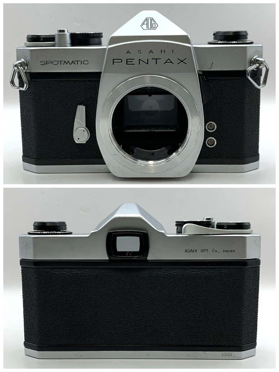 1円～/PENTAX/ペンタックス/SPOTMATIC/SP/レンズ付/Super-Takumar/50mm/F1.4/135mm/F3.5/フィルムカメラ/一眼レフ/ジャンク/I221_画像2