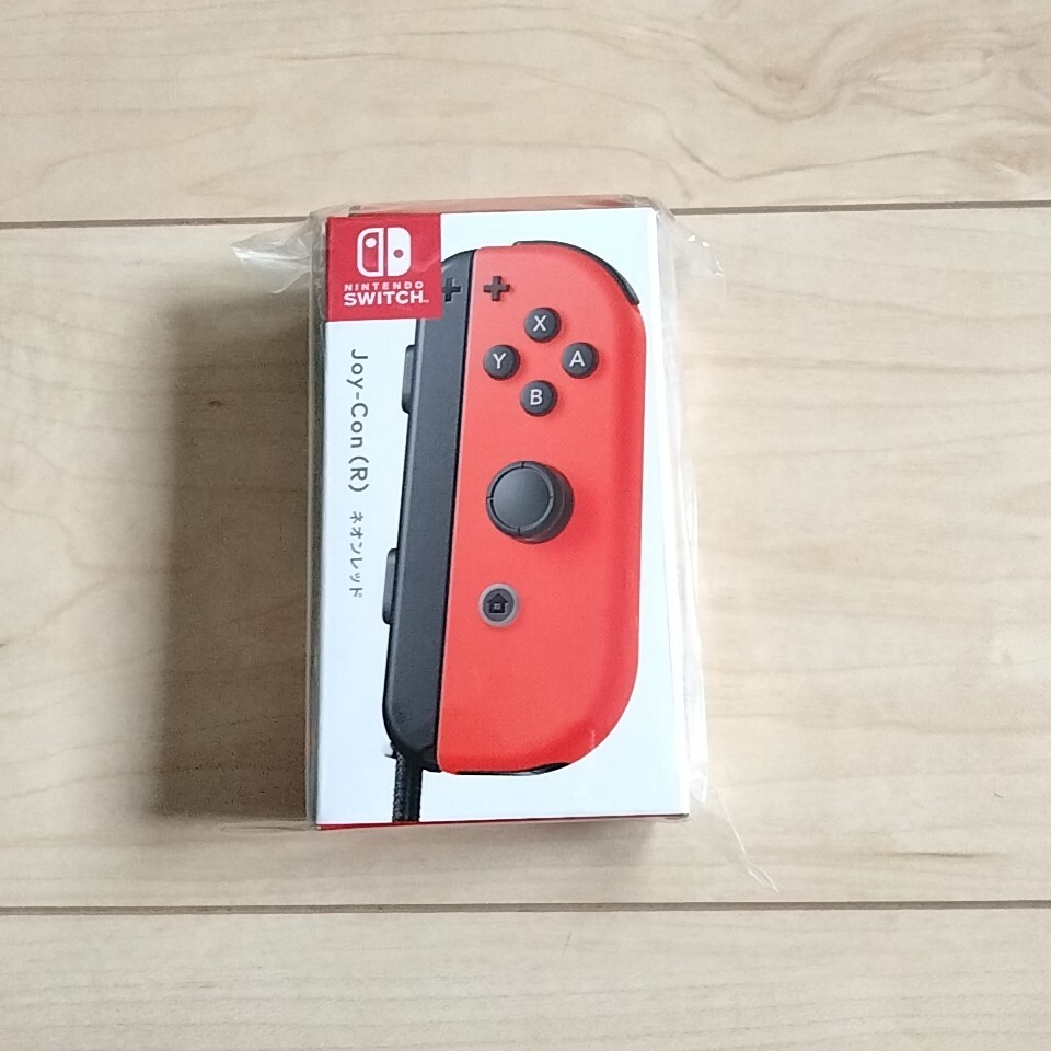 【新品未使用】Switch Nintendo ジョイコン R ネオンレッド Joy-Con 任天堂 ニンテンドースイッチ スイッチ