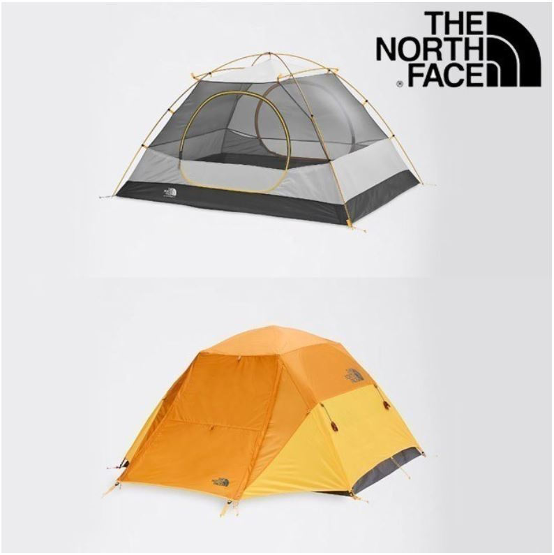 THE NORTH FACE STORM BREAK 3 ストームブレイク テント ドーム型 キャンプ 3人用 黄 グレー 190308-80 US購入の画像2