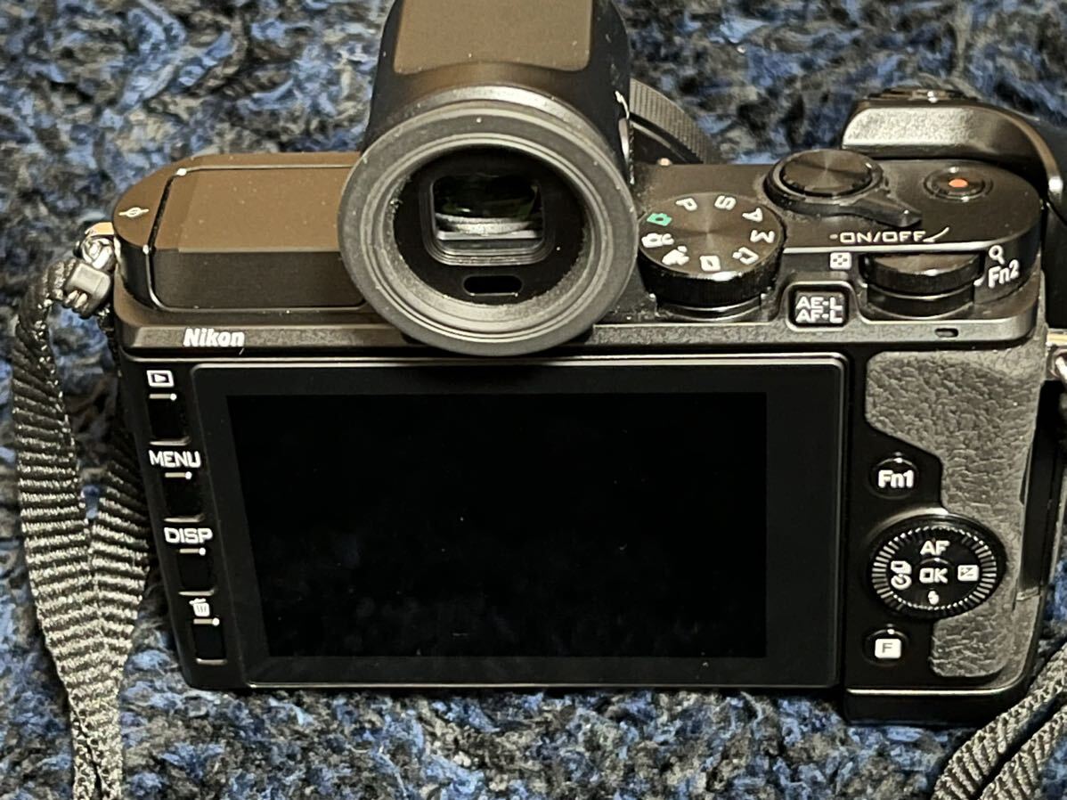 NIKON ニコン Nikon 1 V3 ボディ ブラック デジタルカメラ 10‐30㎜ 1:3.5-5.6 VR デジカメ ミラーレス一眼 付属品付き 動作品_画像6
