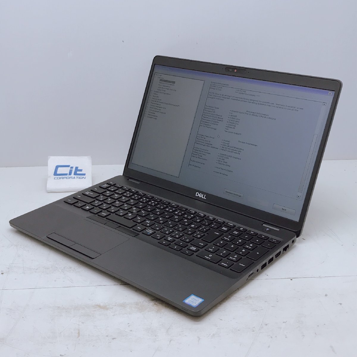 【木曜日昼12時台終了】DELL Latitude 5550 Core i5-8265U 1.6GHz 8GB SSD256GB 15.6 フルHD ジャンク扱い ノートパソコン H12326_画像1