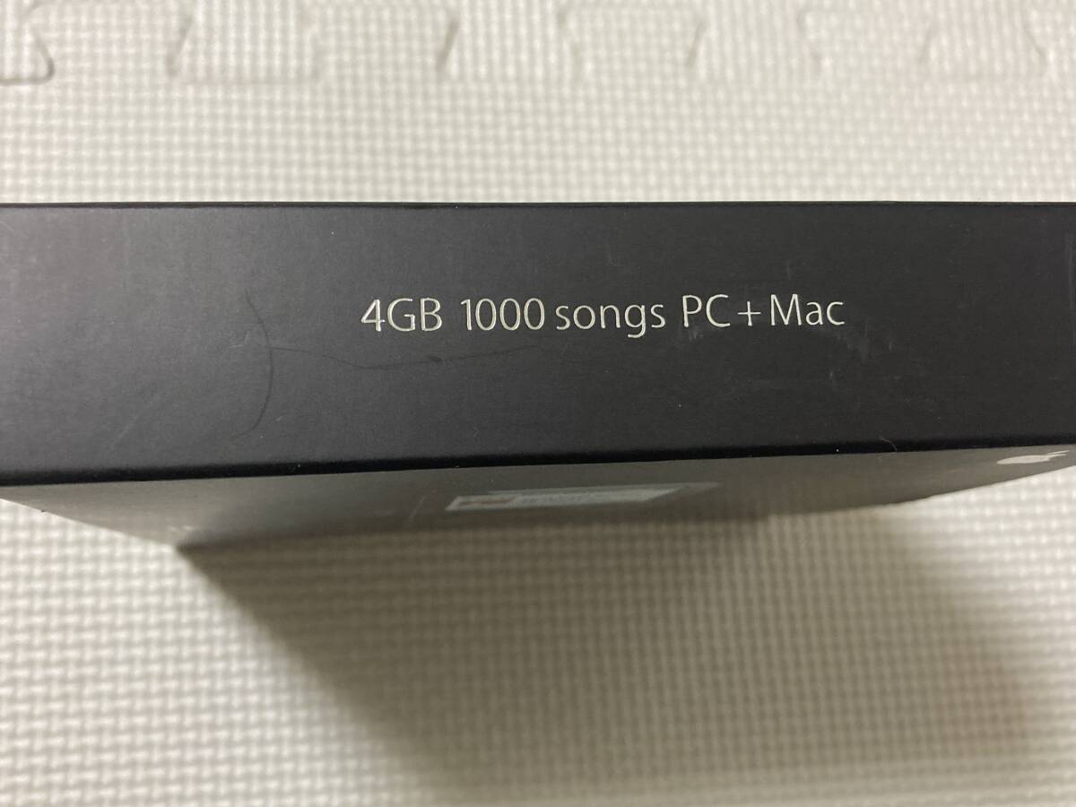 Apple アップル iPod nano アイポッドナノ A1137 4GB MA107J/A ブラック 未使用品_画像9