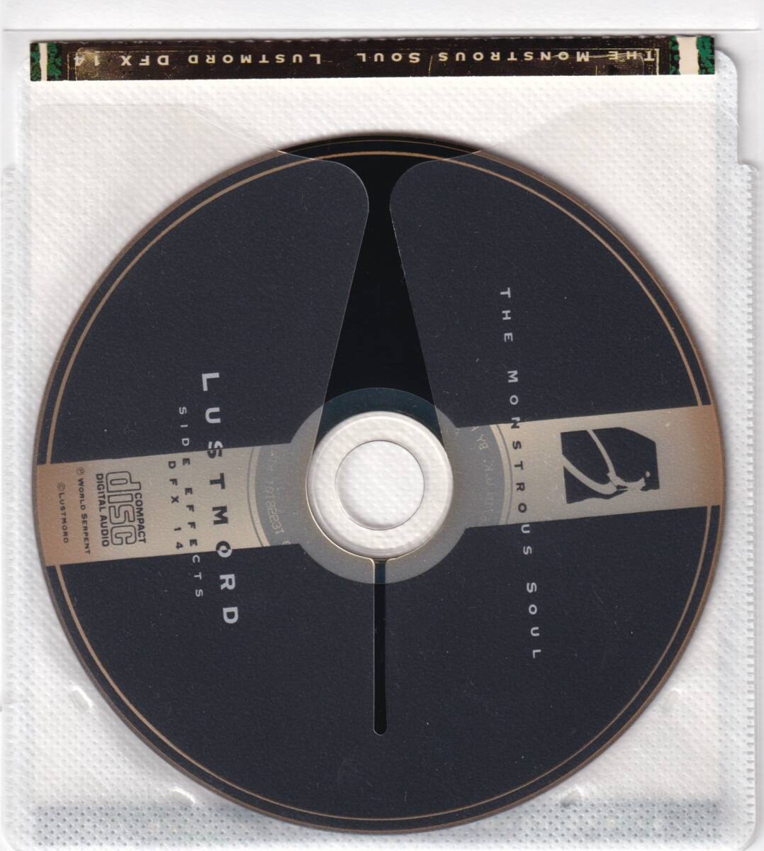  Lustmord / The Monstrous Soul / CD / Side Effects / DFX 14 ノイズ ダークアンビエントの画像3