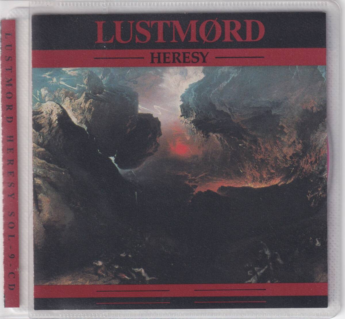 Lustmord / Heresy / CD / Soleilmoon Recordings / SOL-9-CD　ノイズ　ダークアンビエント_画像1