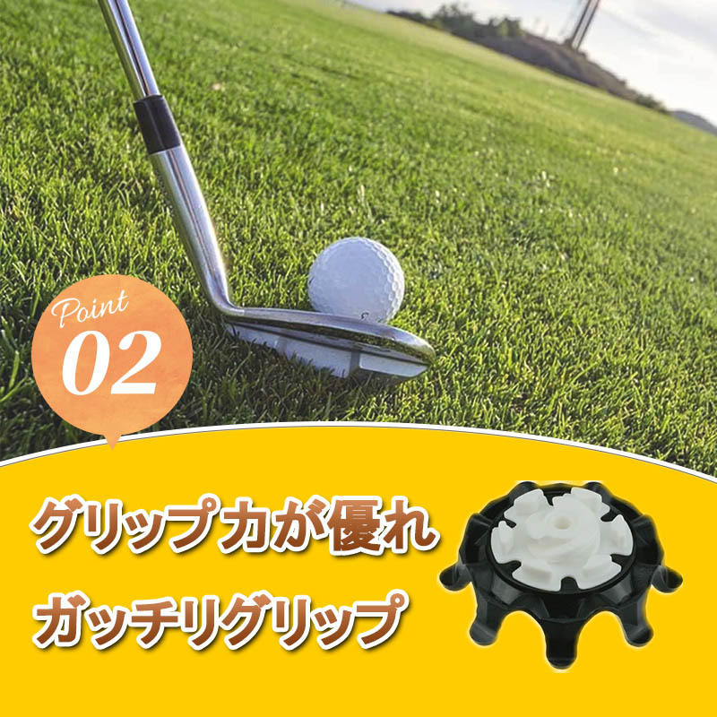 ゴルフ スパイク 鋲 ゴルフ シューズ ソフトスパイク ゴルフスパイク FTS3.0 Tri-LOK トライロック TOURLOCK 28個 スパイクレンチ付き 付替_画像4