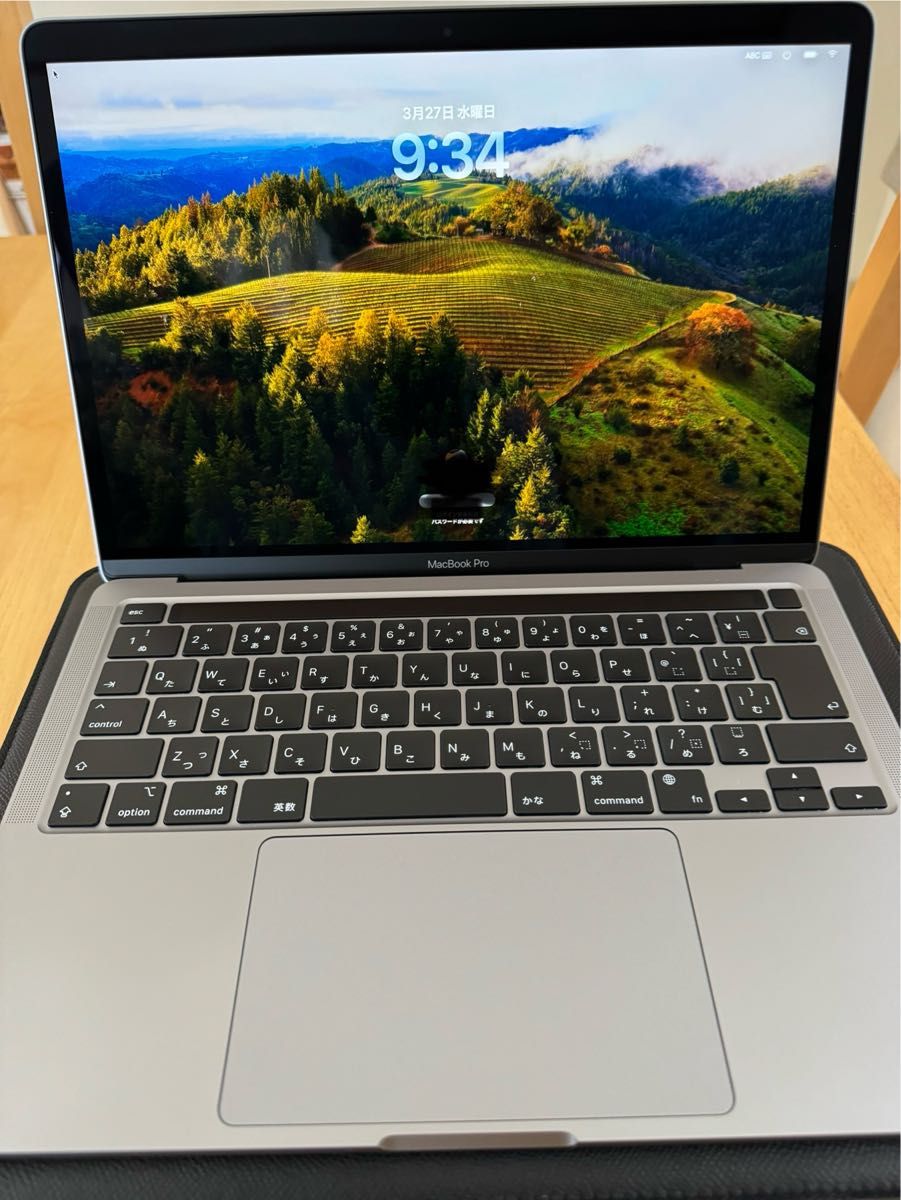 MacBook Pro  M1  13インチ　256GB  スペースグレー　バッテリー容量99％