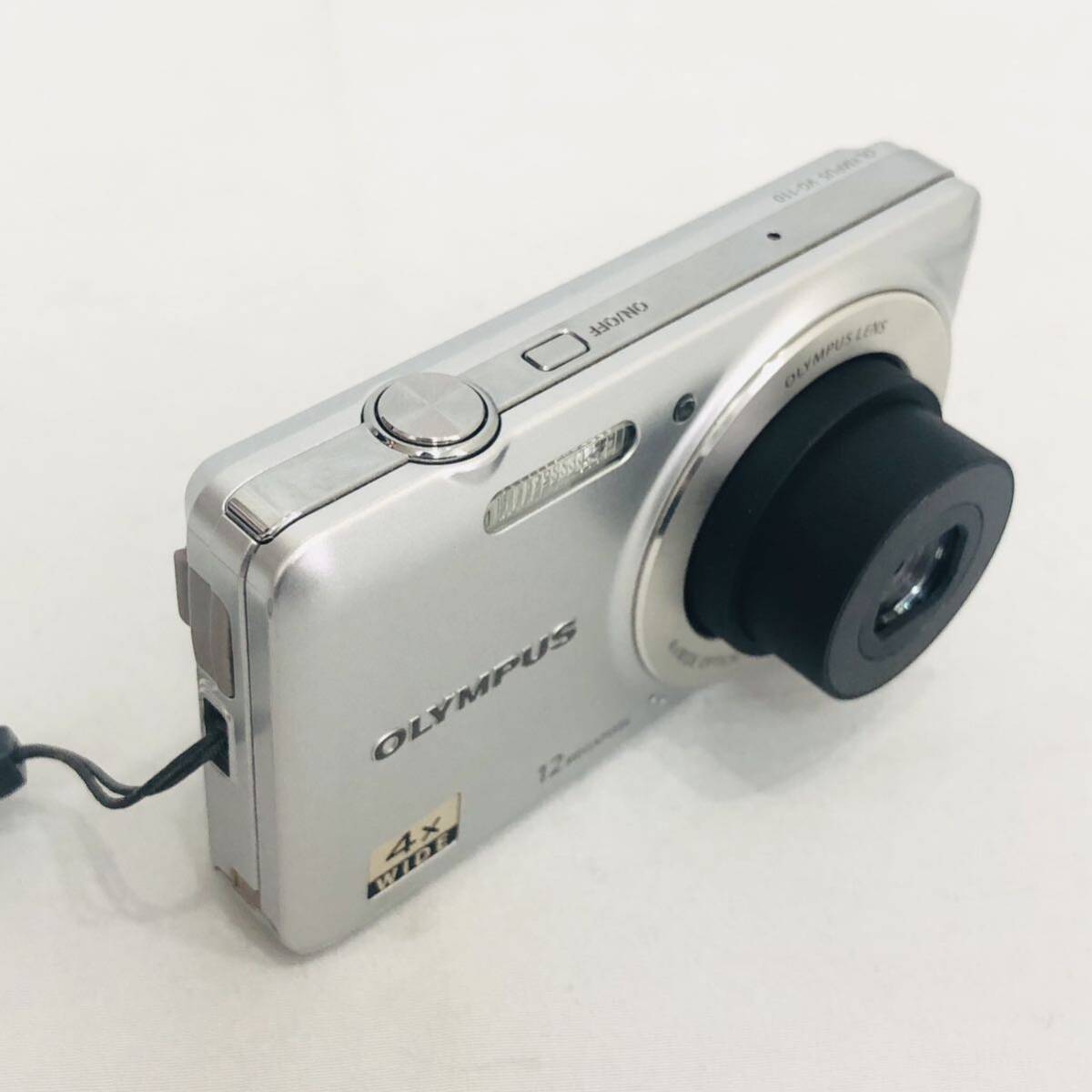 1円 シャッター確認済み OLYMPUS オリンパス VG-110 シルバー コンパクト デジタルカメラ デジカメ の画像3
