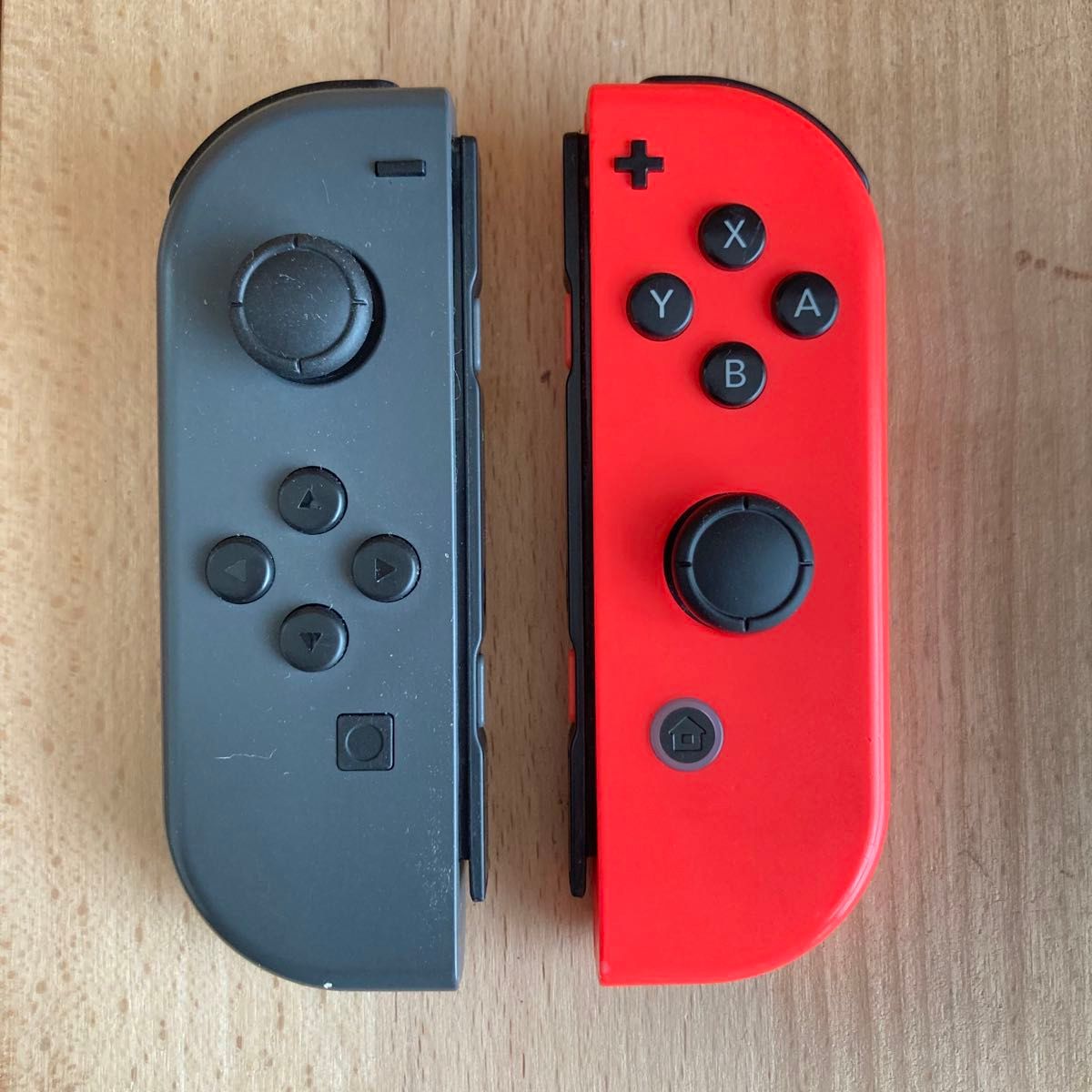 最終値下げ！ニンテンドースイッチ ジョイコン　スティック新品　 Switch Joy-Con グレー　ネオンレッド