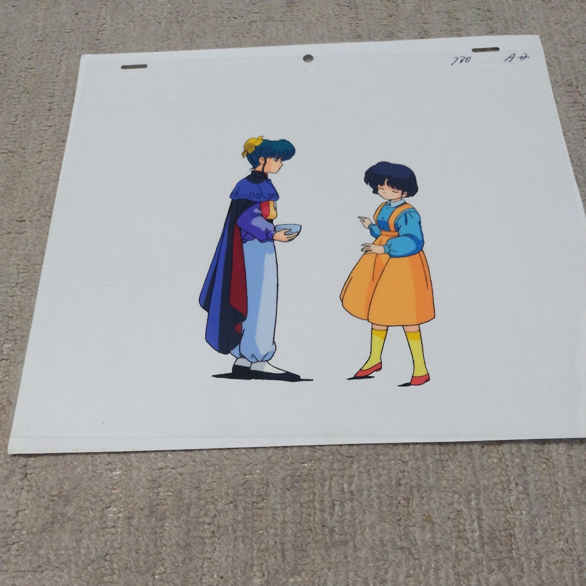 らんま1/2 セル画 天道あかね 手描き背景付き - らんま1/2 らんま1/2 セル画 天道あかね 手描き背景付き - らんま1/2