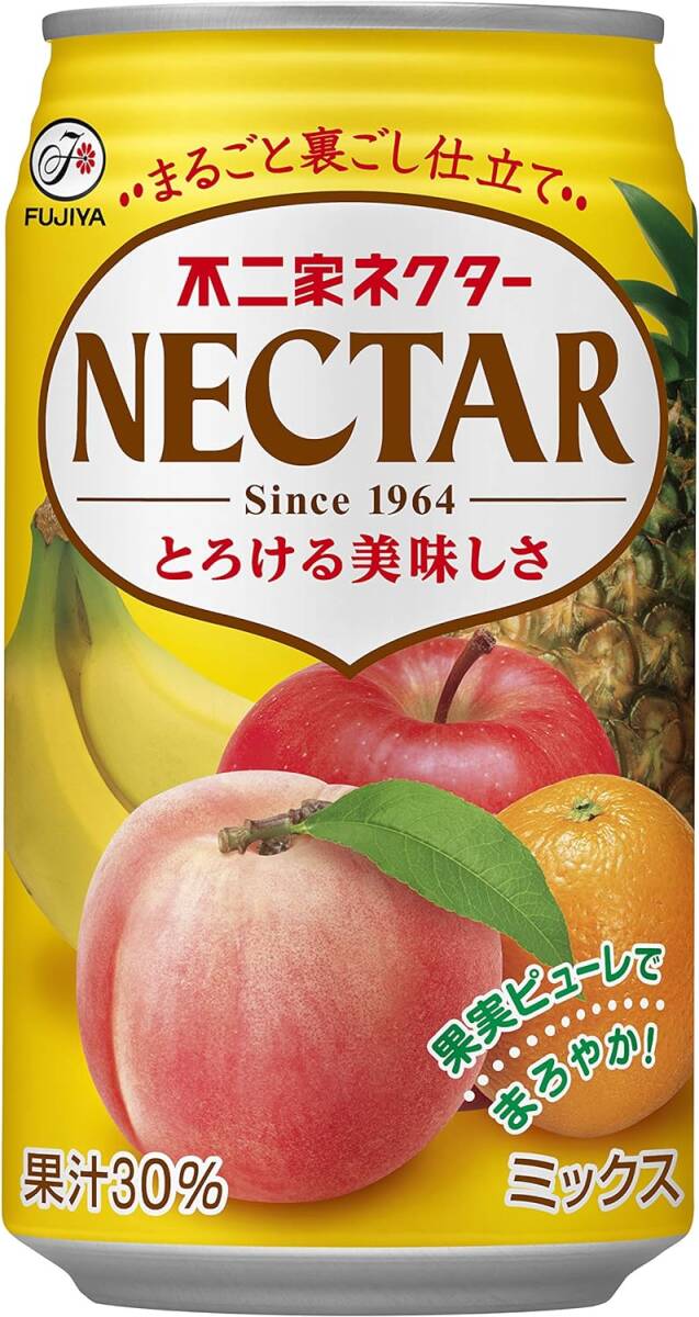 . wistaria . Fujiya nekta- Mix ( can ) 350g ×24ps.