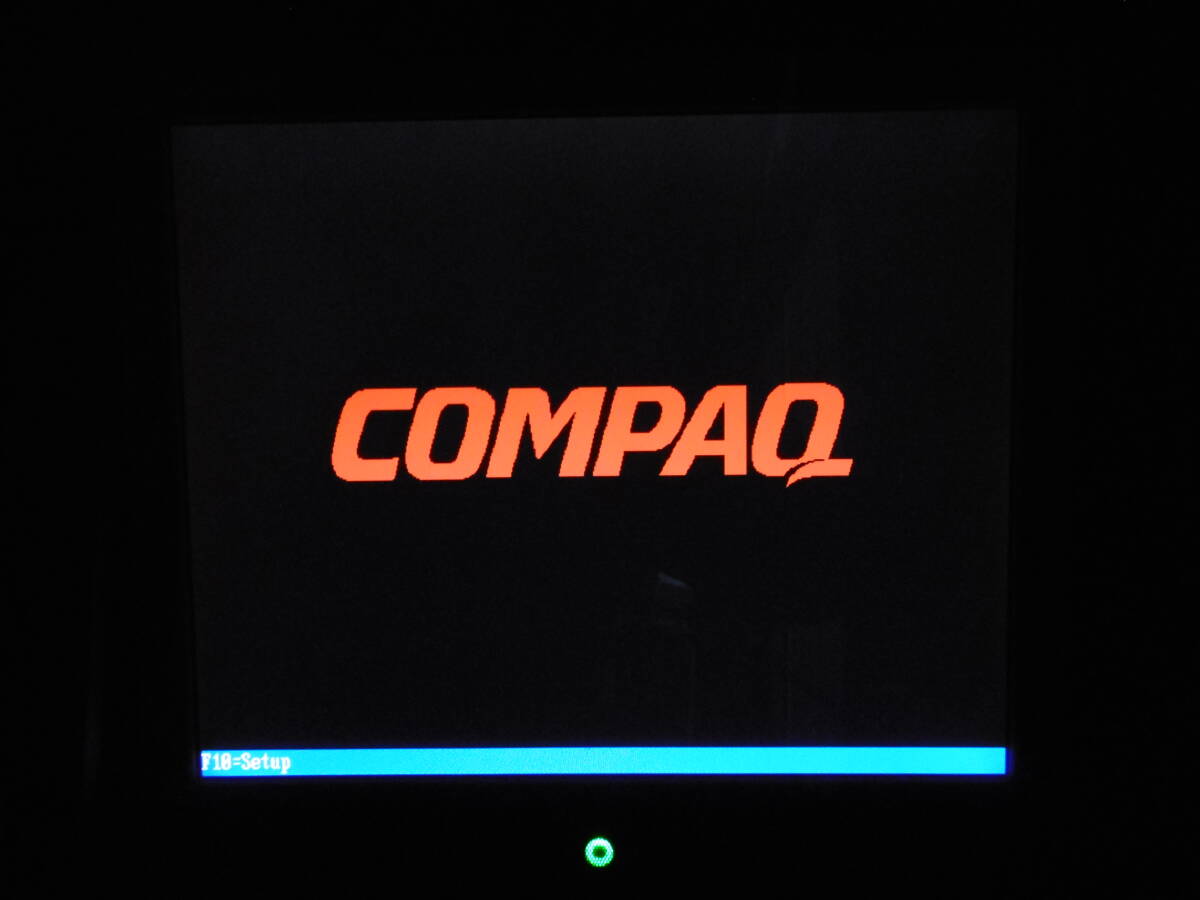 起動確認 ◆◇◆ デスクトップPC ◆◇◆ COMPAQ Presario 3567 ◆◇◆ HDD・メモリ無し_画像5