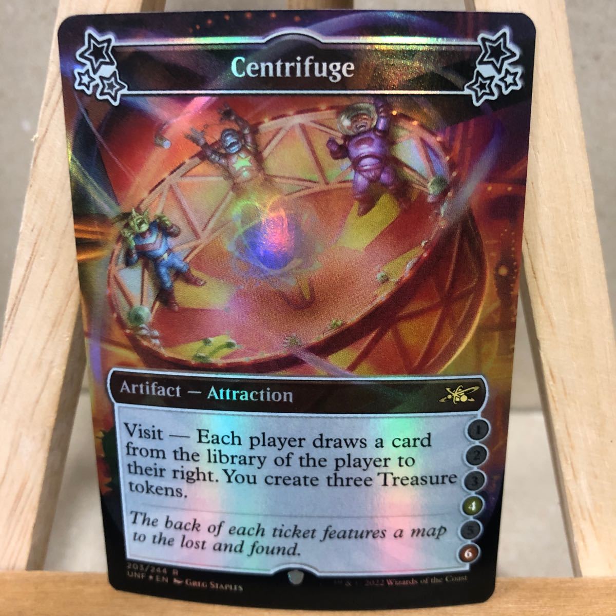 MTG【Foil】(203b)《Centrifuge》(④⑥)[UNF] 茶R 英語版 Unfinity_画像1