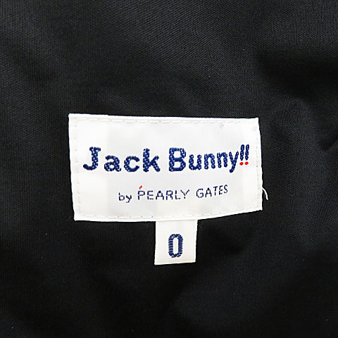 【格安】1,000円～ JACK BUNNY ジャックバニー ダウンジャケット ブラック系 サイズ0 レディース ゴルフウェア [M4773]_画像9