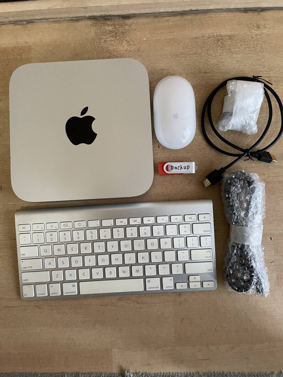 Apple Mac Mini 2012 SSD512GB新品 メモリー16GB新品 Office365導入　OS Ventura 13,6　キーボード、マウス　バックアップUSB_画像1