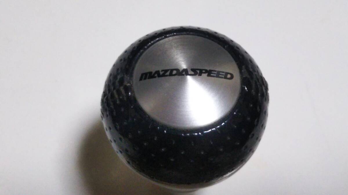 マツダスピード（MAZDASPEED） / MAZDASPEEDロゴ入り AT用シフトノブ ROAD STAR ロードスターで使用の画像1