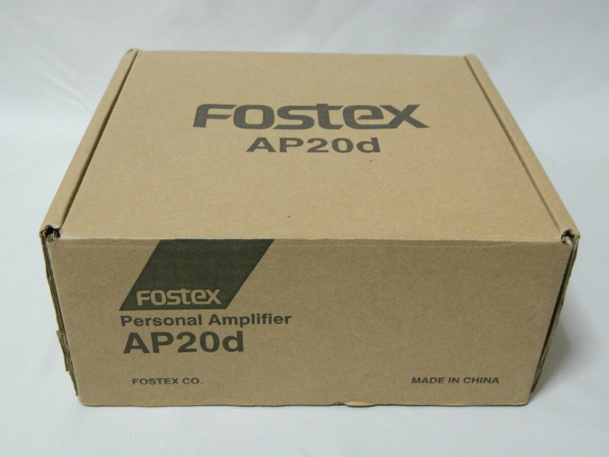 高音質パーソナルアンプ FOSTEX デジタルアンプ搭載 AP20d 美品_画像6